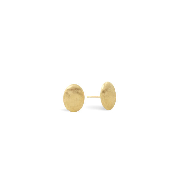Siviglia Yellow Gold Stud Earrings